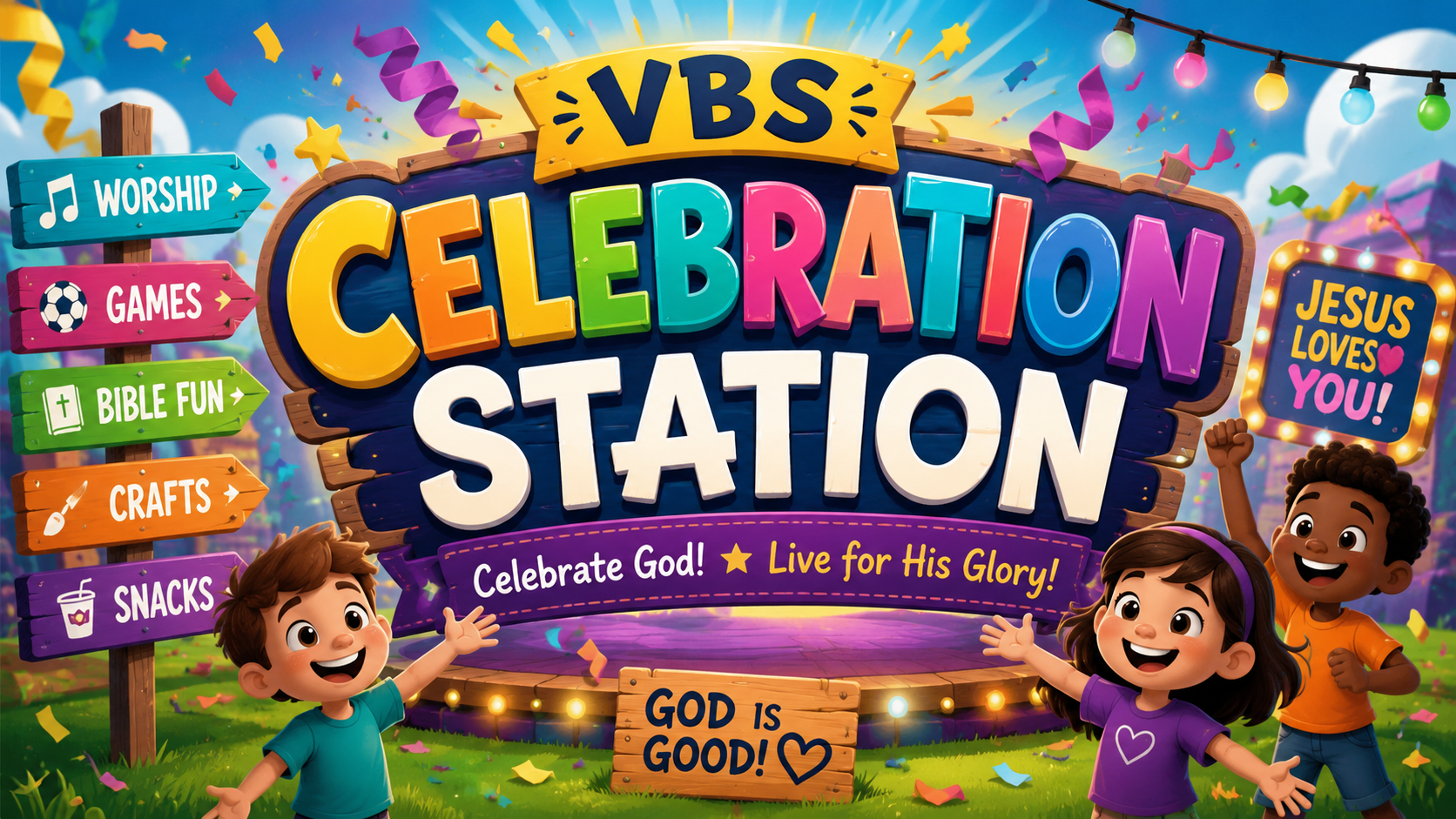VBS Celebration Station: June 21-25